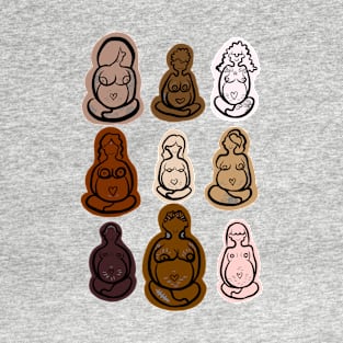 All Pregnant Shapes and Sizes T-Shirt